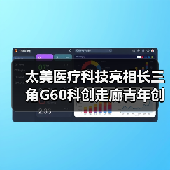 太美医疗科技亮相长三角G60科创走廊青年创新发展大会(图4) 太美医疗科技亮相长三角G60科创走廊青年创新发展大会(图4)