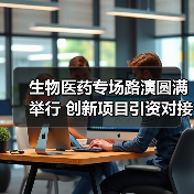 生物医药专场路演圆满举行 创新项目引资对接火热进行(图2) 生物医药专场路演圆满举行 创新项目引资对接火热进行(图2)