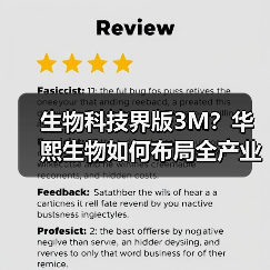 生物科技界版3M?华熙生物如何布局全产业链?(图2) 生物科技界版3M?华熙生物如何布局全产业链?(图2)