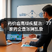 药价虚高顽疾整治:77家药企查账揭乱象(图4) 药价虚高顽疾整治:77家药企查账揭乱象(图4)