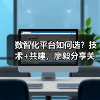 数智化平台如何选？技术+共建，廖毅分享关键思路（图3）
