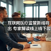 互联网医疗监管新规将出 专家解读线上线下服务融合(图4) 互联网医疗监管新规将出 专家解读线上线下服务融合(图4)