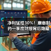 净利猛增30%!康惠制药一季度财报背后隐藏什么?(图4) 净利猛增30%!康惠制药一季度财报背后隐藏什么?(图4)