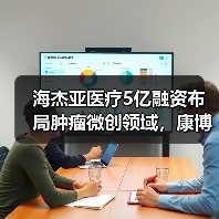 海杰亚医疗5亿融资布局肿瘤微创领域,康博刀技术有何突破?(图1) 海杰亚医疗5亿融资布局肿瘤微创领域,康博刀技术有何突破?(图1)