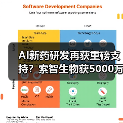 AI新药研发再获重磅支持?索智生物获5000万元天使轮融资,联手百图生科与维亚生物布局高价值管线(图1) AI新药研发再获重磅支持?索智生物获5000万元天使轮融资,联手百图生科与维亚生物布局高价值管线(图1)