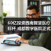 60亿投资西南智慧医疗标杆 成都数字医院正式开诊(图2) 60亿投资西南智慧医疗标杆 成都数字医院正式开诊(图2)