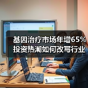 基因治疗市场年增65% 投资热潮如何改写行业规则?(图2) 基因治疗市场年增65% 投资热潮如何改写行业规则?(图2)