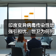 印度变异病毒传染性增强引担忧,世卫为何列为关注变种?(图4) 印度变异病毒传染性增强引担忧,世卫为何列为关注变种?(图4)