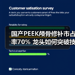 国产PEEK颅骨修补市占率70% 龙头如何突破技术瓶颈?(图2) 国产PEEK颅骨修补市占率70% 龙头如何突破技术瓶颈?(图2)