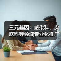 三元基因:感染科、皮肤科等领域专业化推广布局策略(图2) 三元基因:感染科、皮肤科等领域专业化推广布局策略(图2)