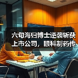 六旬海归博士逆袭斩获上市公司,眼科制药传奇故事揭秘(图2) 六旬海归博士逆袭斩获上市公司,眼科制药传奇故事揭秘(图2)