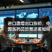 进口激增出口涨价，中国医药品贸易逆差如何扭转？（图1）