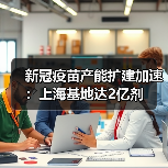 新冠疫苗产能扩建加速:上海基地达2亿剂(图2) 新冠疫苗产能扩建加速:上海基地达2亿剂(图2)