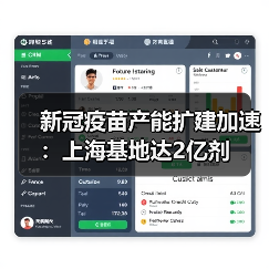 新冠疫苗产能扩建加速:上海基地达2亿剂(图3) 新冠疫苗产能扩建加速:上海基地达2亿剂(图3)
