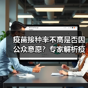 疫苗接种率不高是否因公众意愿?专家解析疫情传播链与接种率关系(图1) 疫苗接种率不高是否因公众意愿?专家解析疫情传播链与接种率关系(图1)