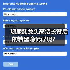 玻尿酸龙头高增长背后的转型隐忧浮现?(图1) 玻尿酸龙头高增长背后的转型隐忧浮现?(图1)