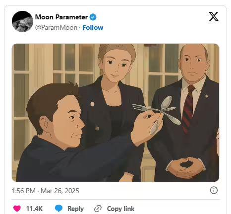 ChatGPT吉卜力风图像爆火：AI训练版权争议再起